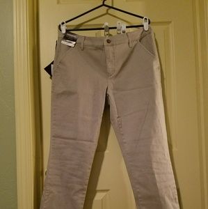 Ava&Viv stretch boyfriend crop pants